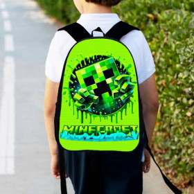 Рюкзаки, сумки Рюкзаки, сумки ^/--/^ Рюкзак детский майнкрафт Крипер &amp;quot;Minecraft&amp;quot; 34 /--/ х /--/ 27 /--/ см,городской ранец для мальчика (00519) ^_^^^ Рюкзак дитячий майнкрафт Кріпер &amp;quot;Minecraft &amp;quot; 34 /--/ х /--/ 27 /--/ см,міський ранець для хлопчика (0528) - фото фото фото