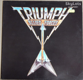 Платівки Пластинки ^/--/^ Triumph – Allied Forces   (Attic – 6.24890, Germany) inner sleeve EX+/NM- ^_^^^ Triumph – Allied Forces (Attic – 6.24890, Germany) inner sleeve EX+/NM- - фото фото фото