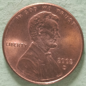 Інше Другое ^/--/^ США  цент 2008 года ^_^^^ США цент 2008 року - фото фото фото
