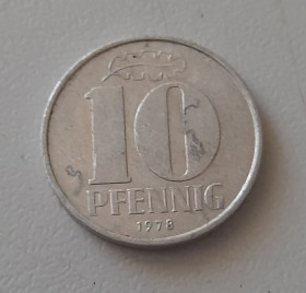 НДР, ФРН ГДР, ФРГ ^/--/^ 5 пфеннигов 1978 Германия ^_^^^ 5 пфенігів 1978 Німеччина - фото фото фото