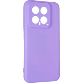 Чохли, бампера Чехлы, бампера ^/--/^ Чохол Fiji Full Soft Premium для Xiaomi 14 протиударний бампер з мікрофіброю Purple ^_^^^ Чехол Fiji Full Soft Premium для Xiaomi 14 противоударный бампер с микрофиброй Purple - фото фото фото