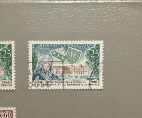 Франція Франция ^/--/^ Франция Личности  Герб 1966 ^_^^^ Франція Особистості 1966 - фото фото фото