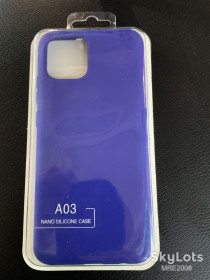 Чохли, бампера Чехлы, бампера ^/--/^ Чехол Silicone Cover для Samsung Galaxy A /--/ 035 A /--/ 03 neon blue ^_^^^ Silicone Cover для Samsung Galaxy A /--/ 035 A /--/ 03 neon blue - фото фото фото