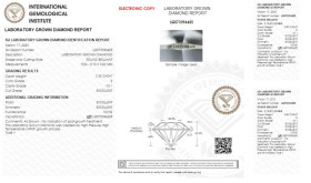 Діамант Бриллиант ^/--/^ Бриллиант  HPHT  0.5 Ct  5 мм Сертификат ^_^^^ Діамант HPHT 0.5 Ct 5 мм Сертифікат - фото фото фото