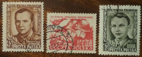 Польща Польша ^/--/^ Польша 10-летие Войска Польского и битва под Ленино 1953 ^_^^^ Польща 10-річчя Війська Польського і битва під Леніно 1953 - фото фото фото