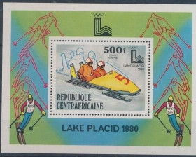 Інше Другое ^/--/^ ЦАР Спорт Бобслей Лейк-Плэсид 1980 ^_^^^ ЦАР Спорт Бобслей Лейк-Плесід 1980 - фото фото фото
