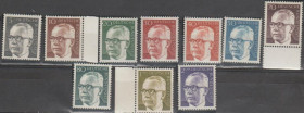 НДР, ФРН ГДР, ФРГ ^/--/^ Германия Німеччина ФРН 1970 особистості серія ^_^^^ Германия ФРГ 1970 личности серия - фото фото фото