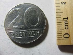 - року - года ^/--/^ 20 Злотых Польша 1989 ^_^^^ 20 Злотих Польща 1989 - фото фото фото