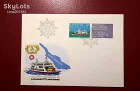 Тематичні колекції Тематические коллекции ^/--/^ Швейцария Транспорт Корабль 1978 ^_^^^ Швейцарія Транспорт Корабель 1978 - фото фото фото