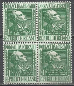 Ірландія Ирландия ^/--/^ Ирландия 1949 Дж. Манган 4 /--/ х /--/ 1 /--/ м. ^_^^^ Ірландія 1949 Дж.Манган 4 /--/ х /--/ 1 /--/ м. - фото фото фото