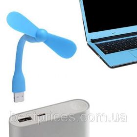 Інше Другое ^/--/^ USB вентилятор кулер синий - фото фото фото
