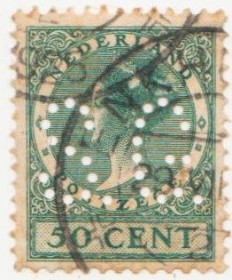 Бенілюкс Бенилюкс ^/--/^ Голландия 1924 г. № 162 гашеная перфин ^_^^^ Голландія 1924 р. No 162 гашена перфін - фото фото фото