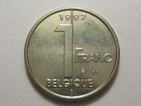 Бельгія Бельгия ^/--/^ Бельгия 1 франк 1997 года BELGIQUE 3 /--/ П /--/ 696 ^_^^^ Бельгія 1 франк 1997 року BELGIQUE 3 /--/ П /--/ 696 - фото фото фото