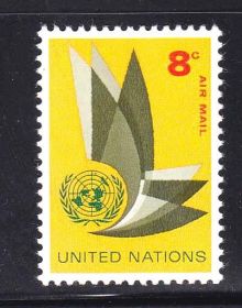 Інші країни Другие страны ^/--/^ ZM -  UN / ООН  1963 г  MNH авиапочта ^_^^^ ZM - UN / ООН 1963 р MNH авіапошта - фото фото фото