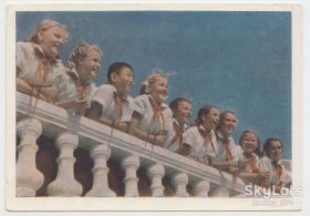 СРСР СССР ^/--/^ Артек 1958 Мазелева Уткин Р /--/ 8 ^_^^^ Артек 1958 Мазелева Уткін Р /--/ 8 - фото фото фото