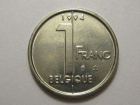 Бельгія Бельгия ^/--/^ Бельгия 1 франк 1994 года BELGIQUE 3 /--/ П /--/ 654 ^_^^^ Бельгія 1 франк 1994 року BELGIQUE 3 /--/ П /--/ 654 - фото фото фото