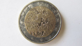 Сучасні c  року Современные c  года ^/--/^ 2 евро 2019 г. Германия. 30 лет падения Берлинской стены ^_^^^ 2 євро 2019 року Німеччина. 30 років падіння Берлінської стіни - фото фото фото