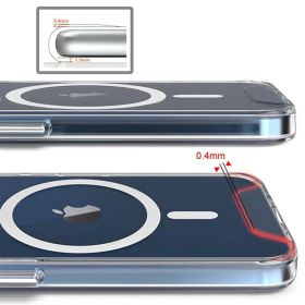 Чохли, бампера Чехлы, бампера ^/--/^ Iphone 18 Pro Max Прозорий чохол Магсейф (TPU+PC) ^_^^^ Iphone 18 Pro Max Прозорій чохол Магсейф (TPU+PC) - фото фото фото