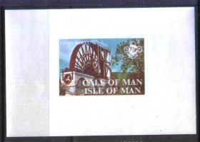 Великобританія Великобритания ^/--/^ ZM  GB Man / Мэн MNH - люкс блок ^_^^^ ZM GB Man MNH - люкс блок - фото фото фото