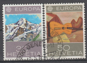 Швейцарія Швейцария ^/--/^ Швейцария Швейцарія 1975 живопис ^_^^^ Швейцария 1975 живопись - фото фото фото