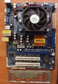Материнські плати Материнские платы ^/--/^ 4 /--/ ех ЯДЕРНЫЙ КОМПЛЕКТ AMD- Мат. Плата sAM /--/ 3 на DDR /--/ 3 + Процессор Athlon X /--/ 4 640 ( 4  ЯДРА по 3 Ghz КАЖДО - фото фото фото