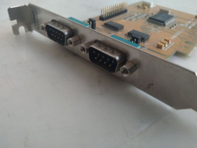 Шлейфи, перехідники Шлейфы, переходники ^/--/^ Контролер PCI перехідник на 2 COM-порти    (Com port)  к ПК    (№139.1) ^_^^^ Контроллер PCI переходник на 2 COM-порта (Com port) к ПК (No /--/ 139.1) - фото фото фото