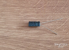 Конденсатори Конденсаторы ^/--/^ 33 /--/ мкФ*  25 /--/ В.  Jamicon 105°C ^_^^^ 33 /--/ мкФ* 25 /--/ В. Jamicon 105 ° C - фото фото фото