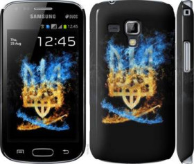 Чохли, бампера Чехлы, бампера ^/--/^ Чехол на Samsung Galaxy S Duos s /--/ 7562 Герб 1635 /--/ m-84 - фото фото фото
