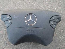 Кабіни і салони Кабины и салоны ^/--/^ Подушка в руль Airbag Mercedes W /--/ 210 W /--/ 208 CLK ^_^^^ Подушка в кермо Airbag Mercedes W /--/ 210 W /--/ 208 CLK - фото фото фото