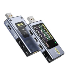 Зарядні пристрої Зарядные устройства ^/--/^ Профессиональный Usb тестер FNIRSI Fnb /--/ 58 ^_^^^ Професійний Usb тестер FNIRSI Fnb /--/ 58 - фото фото фото