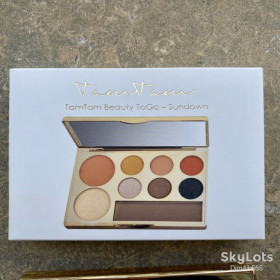 Косметичні набори Наборы косметические ^/--/^ Палетка для лица TamTam Beauty ToGo - Sundown  (6 /--/ теней + румяна + пудра + хайлайтер) ^_^^^ Палетка для обличчя TamTam Beauty ToGo - Sundown (6 тіней + рум'яна + пудра + хайлайтер) - фото фото фото
