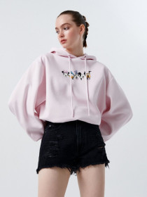 Шорти Шорты ^/--/^ Черные короткие рваные женские шорты 22 р. Boohoo ^_^^^ Чорні короткі рвані жіночі шорти 22 р. Boohoo - фото фото фото