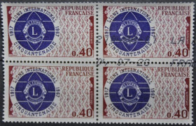 Інше Другое ^/--/^ Франция Международные организации Lions Кварт 1967 ^_^^^ Франція Міжнародні організації Lions Кварт 1967 - фото фото фото