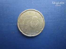 Іспанія Испания ^/--/^ Монета 20 євроцентів Іспанія 2012 ^_^^^ Монета 20 евроцентов Испания 2012 - фото фото фото