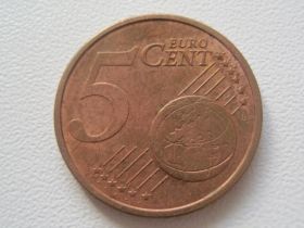 Сучасні c  року Современные c  года ^/--/^ Германия 5 евро центов 2004 года D 28884 ^_^^^ Німеччина 5 євро центів 2004 року D 28884 - фото фото фото