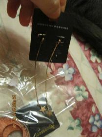 Сережки Серьги ^/--/^ серьги DOROTHY PERKINS звезды под золото длинные ^_^^^ Сережки DOROTHY PERKINS зірки під золото довгі - фото фото фото