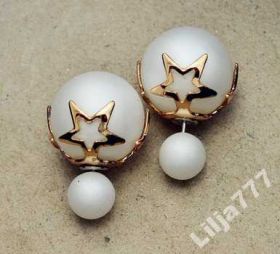 Сережки Серьги ^/--/^ Серьги пусеты матовые ^_^^^ Сережки пусети матові - фото фото фото