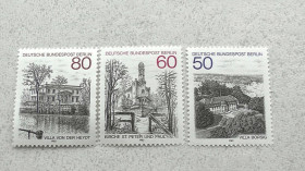 НДР, ФРН ГДР, ФРГ ^/--/^ Серія поштових марок Німеччина Західний Берлін &amp;quot; Архітектура &amp;quot; 1982 рік ** ^_^^^ Серия почтовых марок Германия Западный Берлин &amp;quot; Архитектура &amp;quot; 1982 год ** - фото фото фото