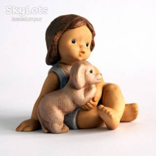 Статуетки, Скульптури, Фігурки, Фарфор Статуэтки, Скульптуры, Фигурки, Фарфор ^/--/^ Статуетка Ніна з песиком, Goebel, серія Nina - Marco, Germany ^_^^^ Статуэтка Нина с песиком, Goebel, серия Nina - Marco, Germany - фото фото фото