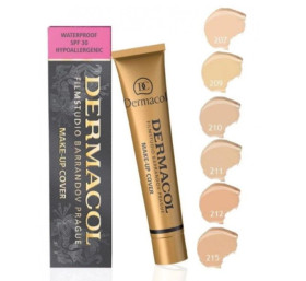 Коректори, Консилери Корректоры, Консилеры ^/--/^ 39583 Тональный крем Dermacol Make-Up Cover SPF 30 оттенок № 212 ГОДЕН ДО 12/2022 ^_^^^ 39583 Тональний крем Dermacol Make-Up Cover SPF 30 відтінок No 212 ГОДЕН ДО 12/2022 - фото фото фото