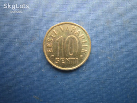 Естонія Эстония ^/--/^ Монета 10 сенті Естонія 1997 ^_^^^ Монета 10 сенти Эстония 1997 - фото фото фото