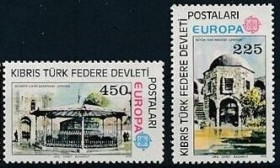 Інше Другое ^/--/^ Кипр Турецкий Архитектура Европа СЕПТ 1978 ^_^^^ Кіпр Турецький Архітектура Європа СЕПТ 1978 - фото фото фото