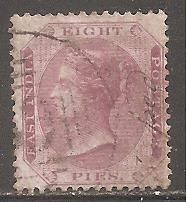 Індія Индия ^/--/^ Бр.Индия 1860 Sc.19 гаш. ^_^^^ Бр.Індія 1860 Sc.19 гаш. - фото фото фото