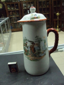 Статуетки, Скульптури, Фігурки, Фарфор Статуэтки, Скульптуры, Фигурки, Фарфор ^/--/^ кувшин графин старый китайский сюжет фарфор  (№ 141) ^_^^^ Кувшин графін старий китайський сюжет фарфор (No 141) - фото фото фото
