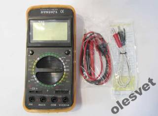 Тестери, мультиметри Тестеры, мультиметры ^/--/^ ТЕСТЕР DIGITAL MULTIMETER DT-9207 A ^_^^^ Інтер DIGITAL MULTIMETER DT-9207 - фото фото фото