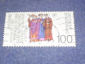 Мистецтво Искусство ^/--/^ ФРГ-1989 г.-Святые (полная) ^_^^^ ФРН-1989 р.-Святі (повна) - фото фото фото