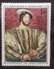 Мистецтво Искусство ^/--/^ Франция 1967 г - Портрет Франциска 1  (1494-1547) работы Клуэ  (1475-1541), негаш ^_^^^ Франція 1967 р - Портрет Франциска 1 (1494-1547) роботи Клуе (1475-1541), негаш - фото фото фото