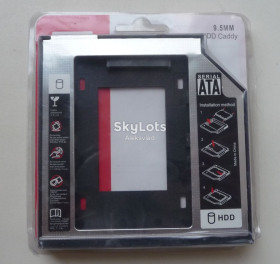 Кишені для HDD Карманы для HDD ^/--/^ Карман, переходник для SSD Sata 2,5 в ноутбук вместо привода оптибей,  HDD Caddy      (толщина 9.5 /--/ mm) 9,5 /--/ мм ^_^^^ Карман, перехідник для SSD Sata 2,5 в ноутбук замість приводу оптибей, HDD Caddy (товщина 9.5 /--/ mm) 9,5 мм - фото фото фото