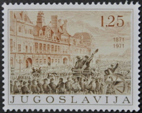 Інше Другое ^/--/^ Югославия 100-летие Парижской коммуны 1971 ^_^^^ Югославія 100-річчя Паризької комуни 1971 - фото фото фото