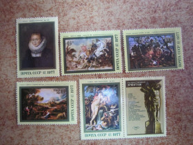 СРСР - СССР - ^/--/^ (S) 1979. СССР. 400 ЛЕТ СО ДНЯ РОЖДЕНИЯ П. РУБЕНСА.  (S) ^_^^^ (S) 1979. СРСР. 400 років з дня народження П. Рубенса. (S) - фото фото фото